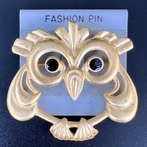 🚨3 for $15🚨 Owl Brooch in Gold Tone